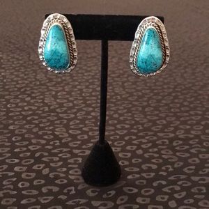 Sterling Silver Turquoise Earring